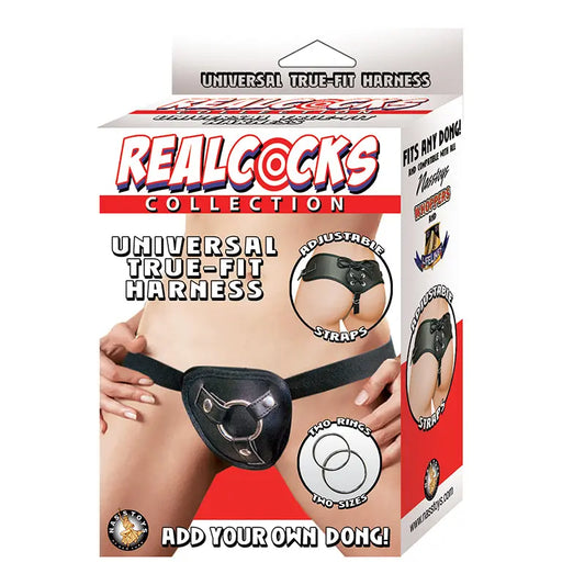 Realcocks Universal True Fit Harness Black  Harnesses