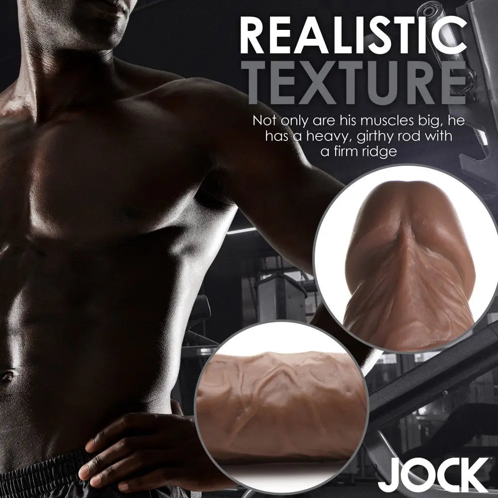 Realistic Black Dildo Weightlifting Wesley 7 Inch Dildo  Dildos