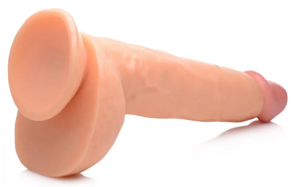 Realistic Dildo Beefy Brad 9 inch Dildo with Balls - Light  Dildos