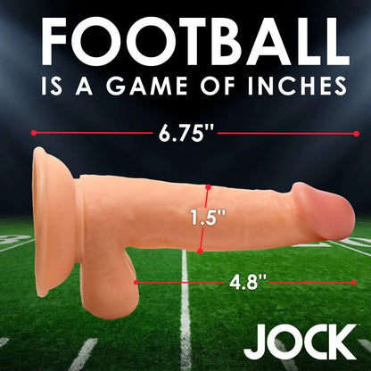 Realistic Dildo Football Frank 6.75 Inch Dildo  Dildos