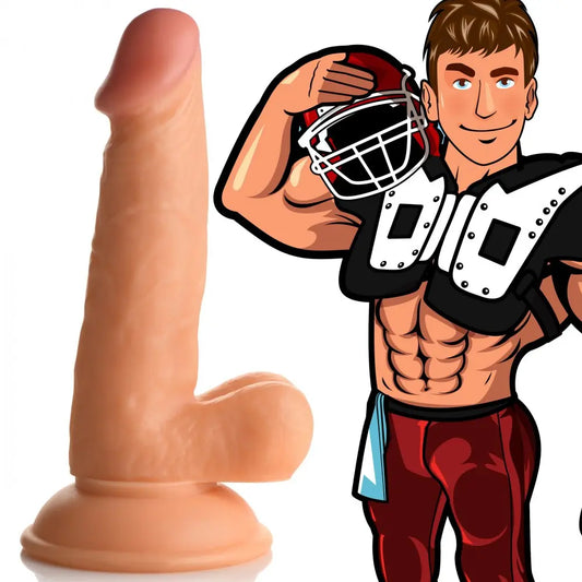 Realistic Dildo Football Frank 6.75 Inch Dildo  Dildos