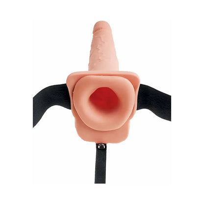 Realistic Ejaculating Cock Sheath - Squirting Dildo and Strap-on Harness  Penis Extenders and Sleeves