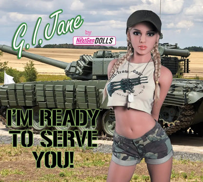 Realistic Sex Doll - GI Jane Fantasy Full Size Love Doll  Sex Doll