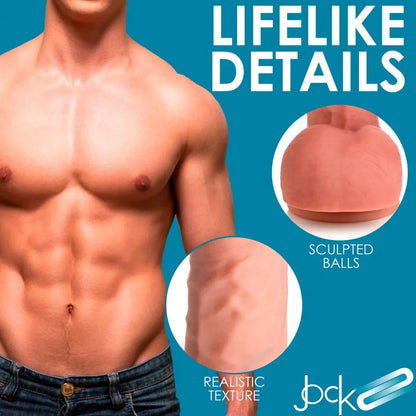 Realistic Uncircumcised Dildo Sex Toy 8.7 Inch Dual Density Uncut Dildo with Balls  Dildos