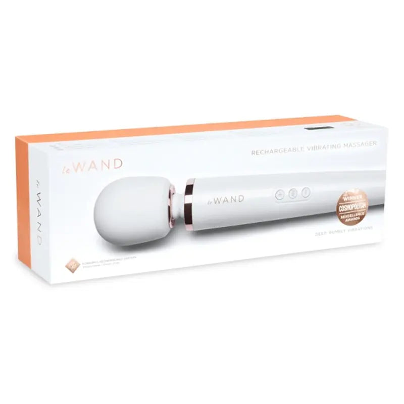 Rechargeable Vibrating Massager - White  Vibrators