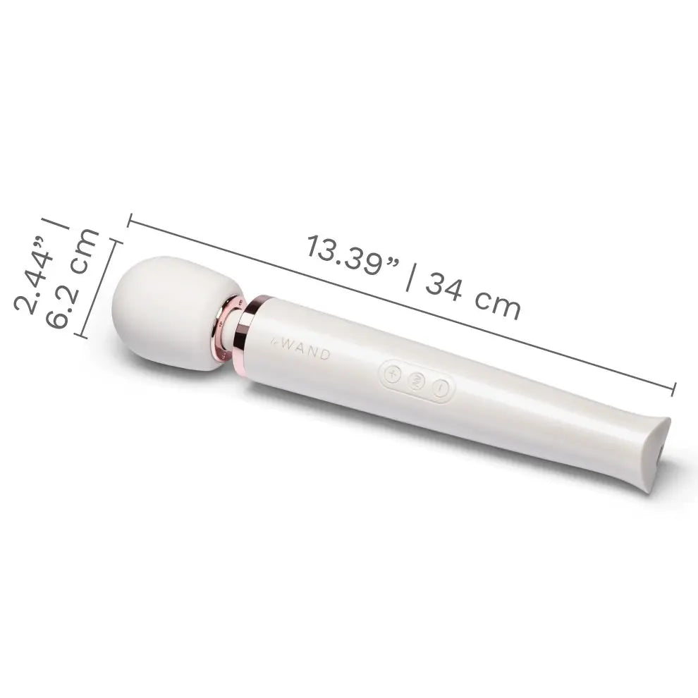 Rechargeable Vibrating Massager - White  Vibrators