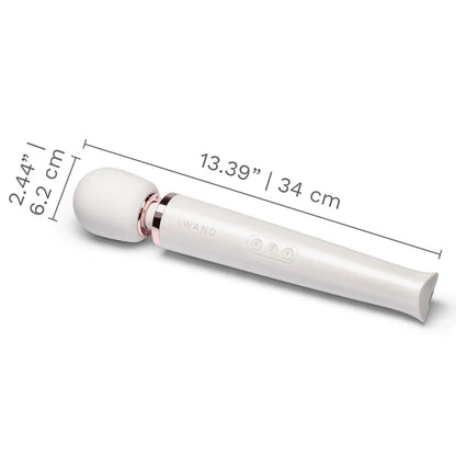 Rechargeable Vibrating Massager - White  Vibrators