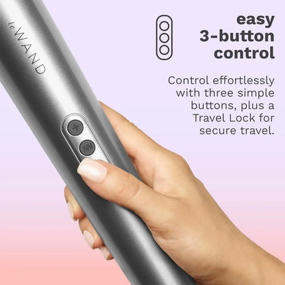 Rechargeable Vibrating Wand Massager - Gray  Wand Vibrator