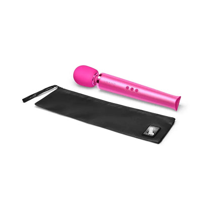 Rechargeable Vibrating Wand Massager Sex Toy - Magenta  Wand Vibrator