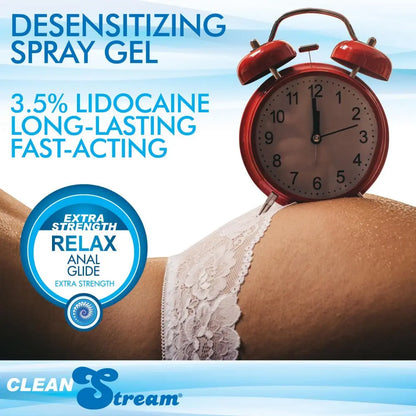 Relax Desensitizing Lubricant With Nozzle Tip - 8 oz.  Lubes, Lotions and Accessories