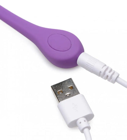 Remote Control 28X Silicone Plush Egg Vibrator Sex Toy - Purple  Bullet Vibrators