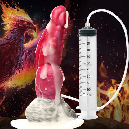 Resurrector Phoenix Squirting Dildo Silicone Creature Sex Toy  Squirting Dildos
