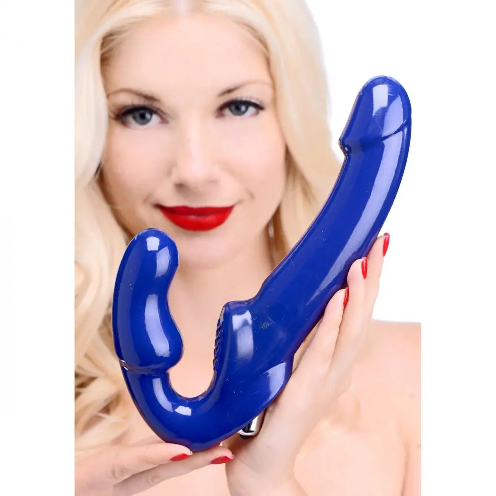 Revolver II Vibrating Strapless Strap-On Dildo  Strap-Ons and Harnesses