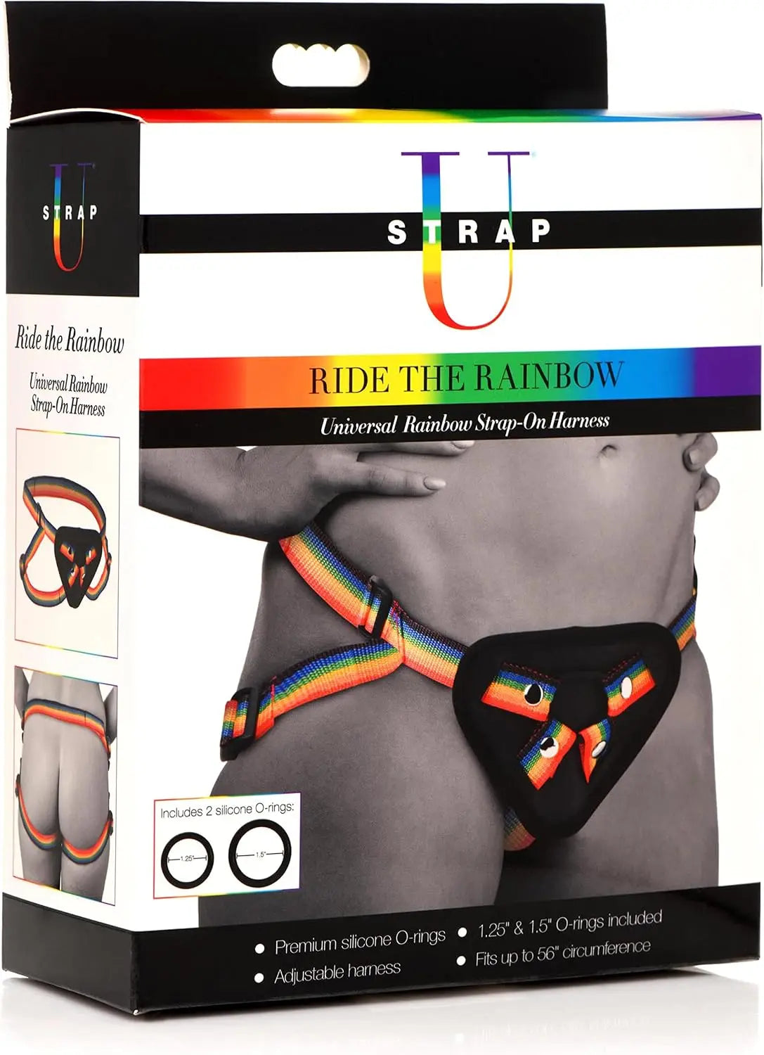 Ride the Rainbow Strap-On Harness Classic Strap-on Harness  Strap-Ons and Harnesses