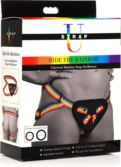 Ride the Rainbow Strap-On Harness Classic Strap-on Harness  Strap-Ons and Harnesses