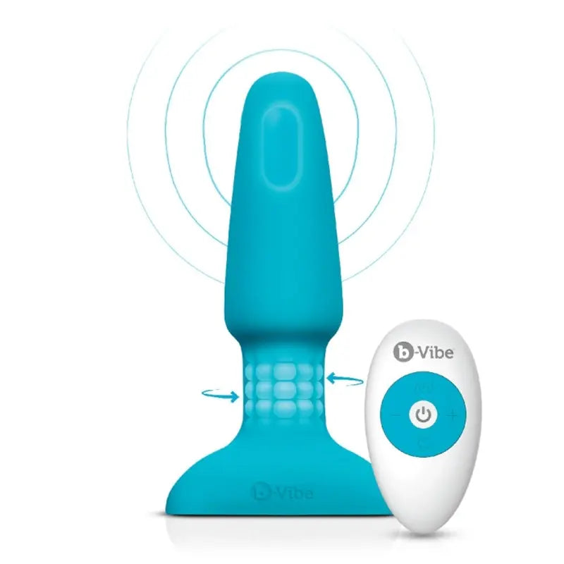 Rimming Anal Plug RIMMING PLUG 2 | TEAL  Vibrating Anal Sex Toy
