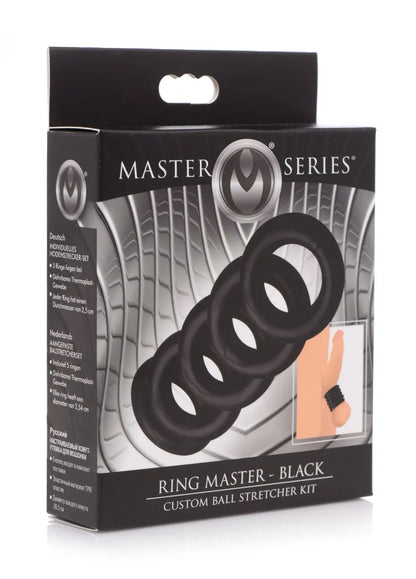 Ring Master Custom Ball Stretcher Kit - Black Adjustable Ball Stretcher  Ball Stretcher