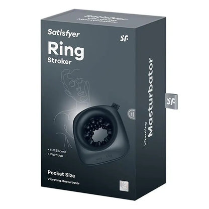 Ring Stroker - Black  For Him