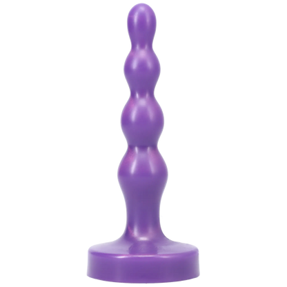 Ripple Small Amethyst Beginner Anal Toy Bumpy Anal Plug  Anal Beads