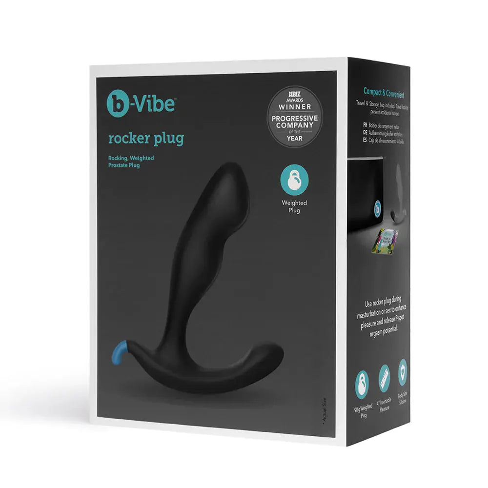 Rocker Weighted Prostate Plug Anal Plug for Men Prostate Toy  Prostate Play