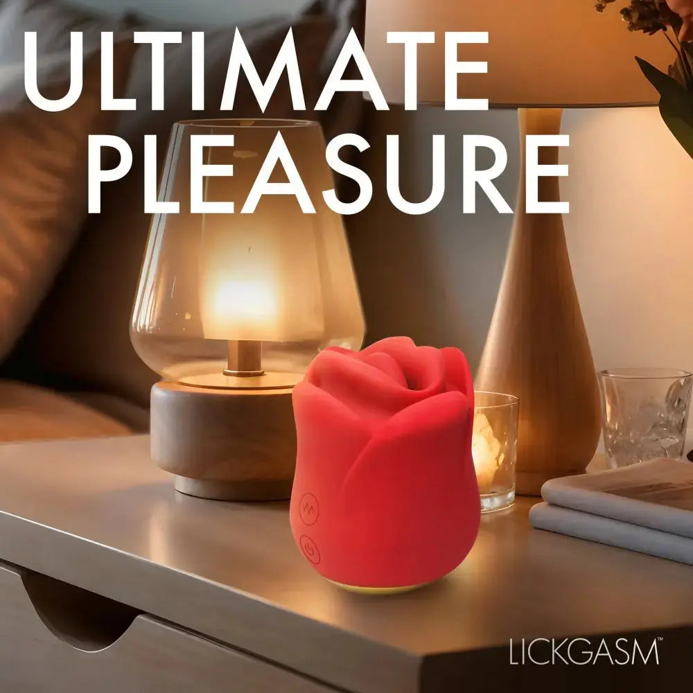 Rose Licker Sweet Kiss Kissing and Vibrating Clitoral Stimulator  Rose Toy