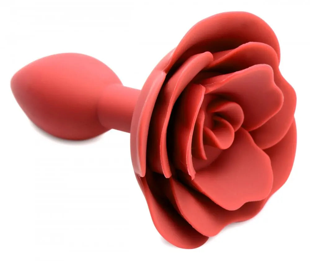 Rose Wide Base Anal Plug - Small Beginner Butt Plug Sex Toy  Anal Plug Sex Toy