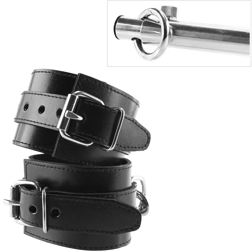 Rouge Bondage Leg Spreader Bar - Adjustable Spreader Bar  Spreader Bar