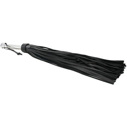 Rouge Leather Flogger with Steel Handle  Flogger