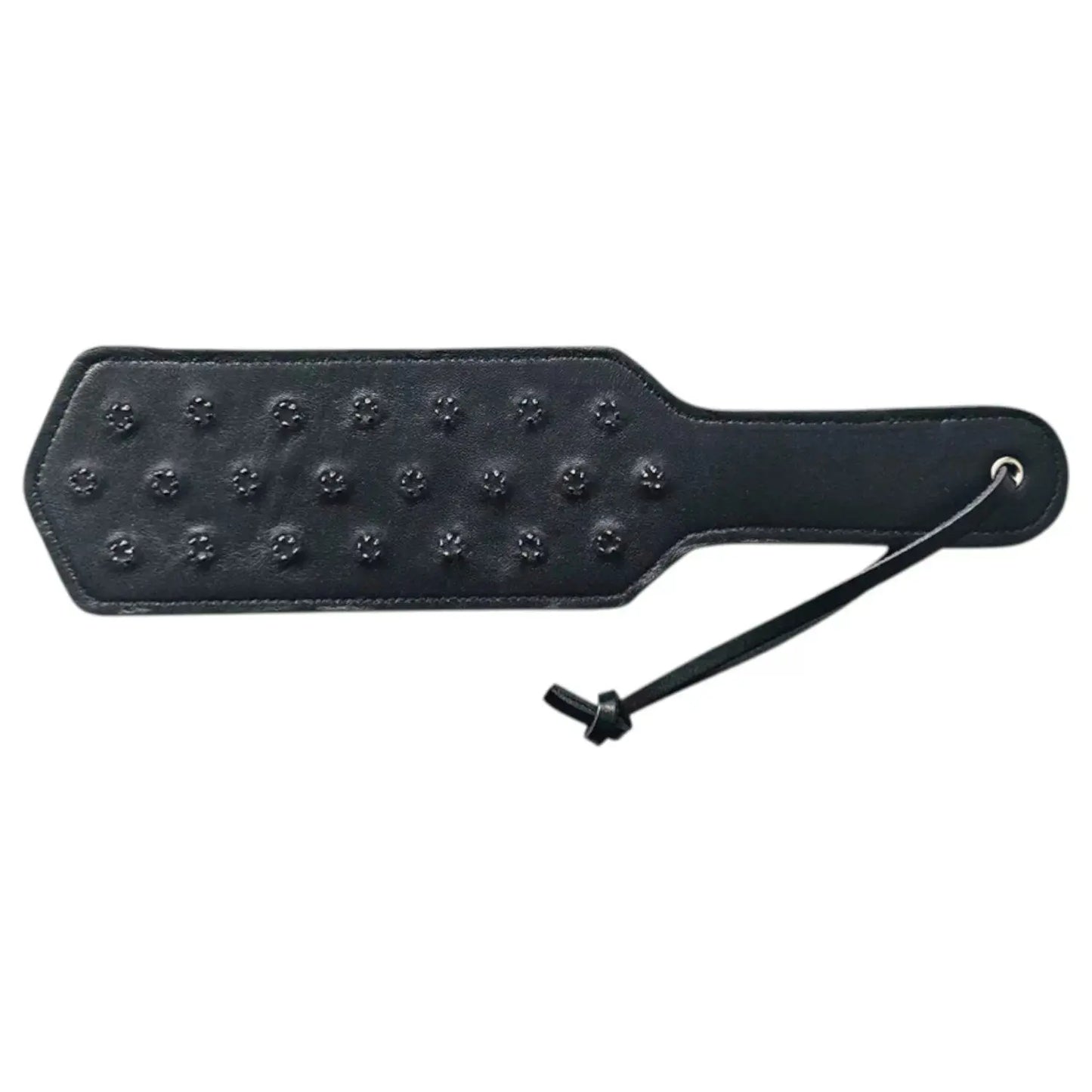 Rouge Leather Pin Prick Paddle  Fetish - Whips Crops & Paddles
