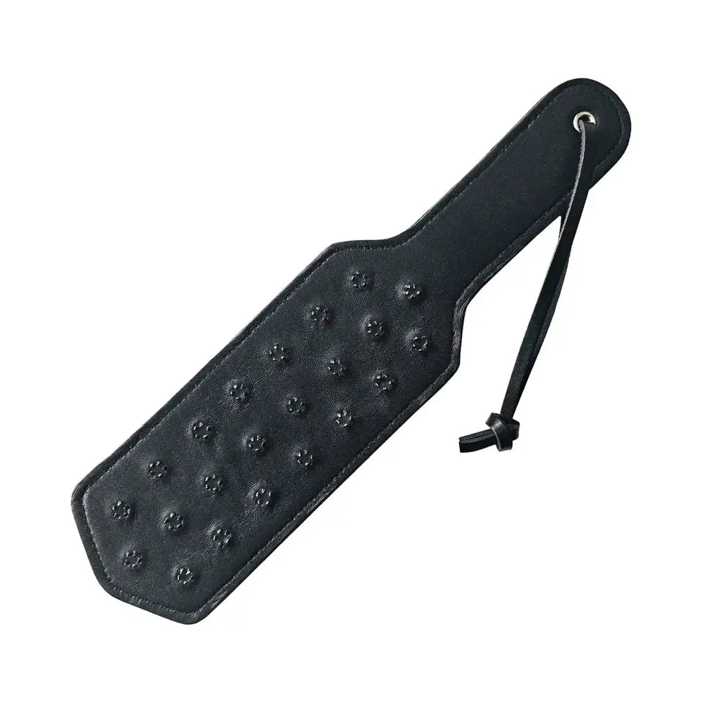 Rouge Leather Pin Prick Paddle  Fetish - Whips Crops & Paddles