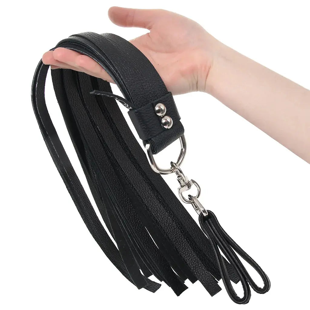Rouge Leather Two Finger Flogger  Flogger