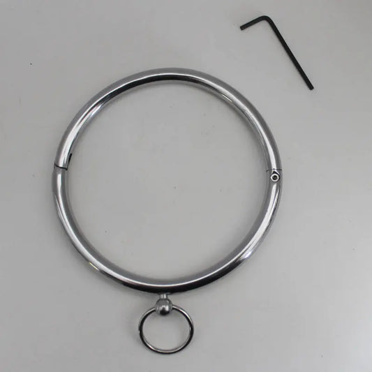 Rouge Stainless Steel Collar  Fetish - Cuffs & Restraints