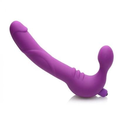 Royal Revolver Vibrating Strapless Silicone Strap On Dildo  Strap-Ons and Harnesses