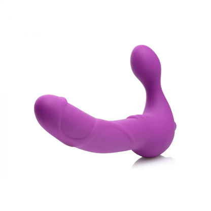 Royal Revolver Vibrating Strapless Silicone Strap On Dildo  Strap-Ons and Harnesses