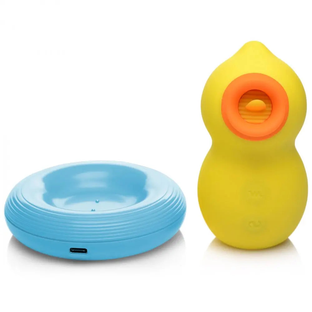 Rubber Ducky Clit Suction Vibrator Sucky Ducky Deluxe Clitoral Stimulator  Vibrating Toys