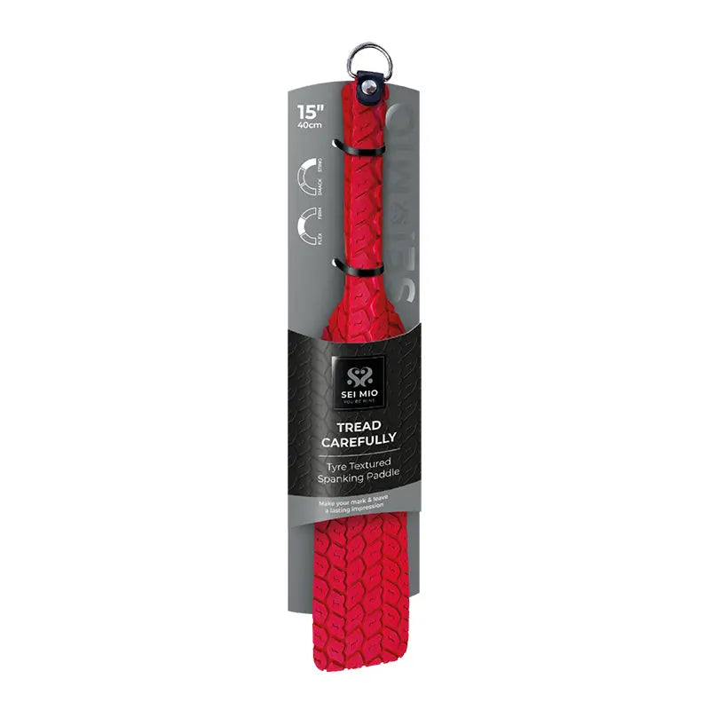 SEI MIO Tyre 15 in. Paddle Red  Fetish - Whips Crops & Paddles