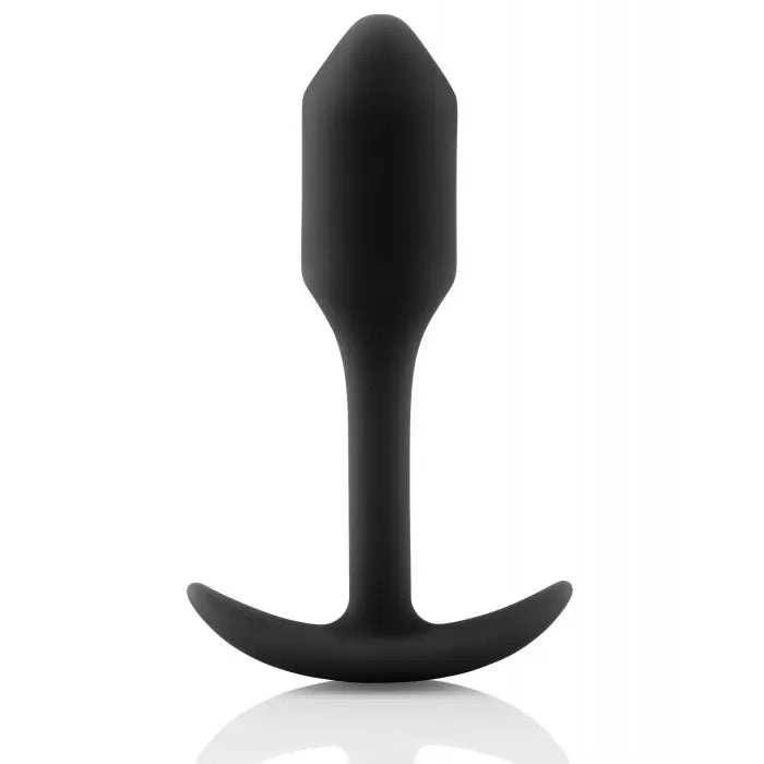 SNUG PLUG 1 | Beginner Weighted Butt Plug Anal Plug Sex Toy BLACK  Anal