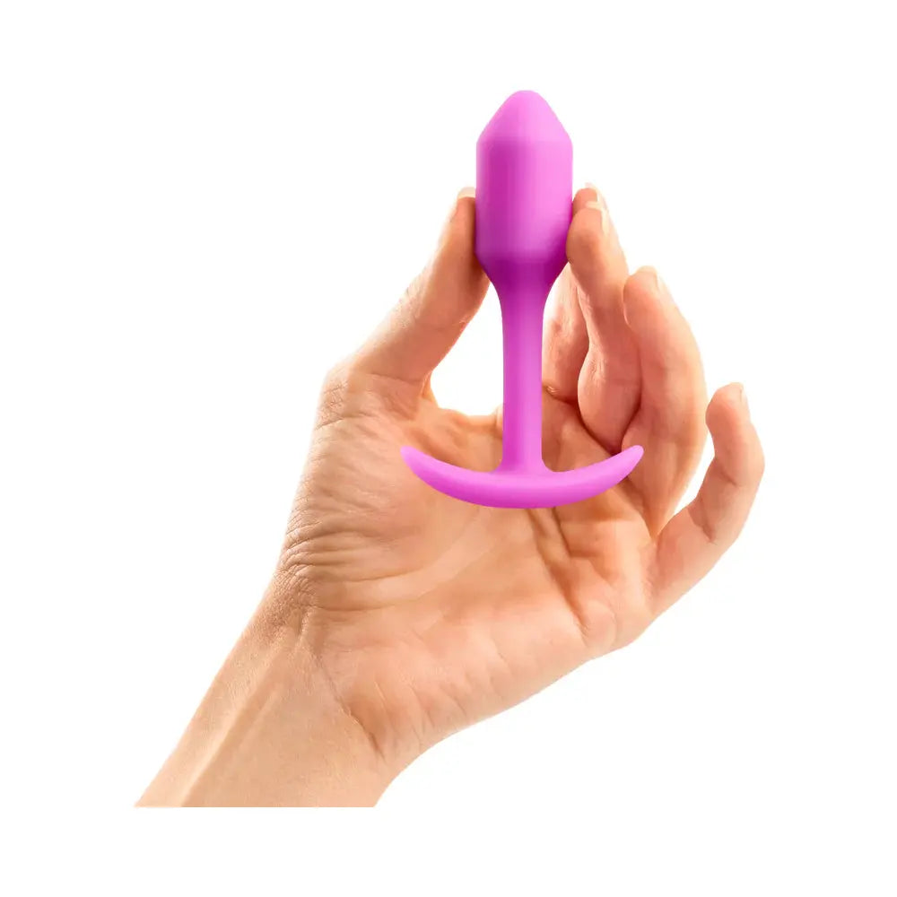 SNUG PLUG 1 | FUCHSIA Beginner Weighted Butt Plug Anal Sex Toy  Anal