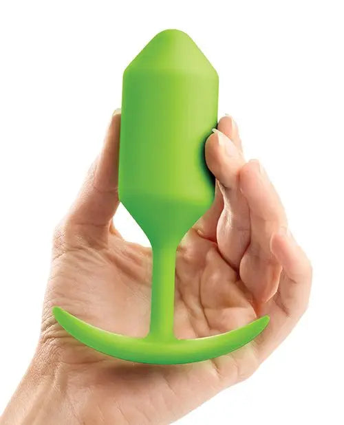 SNUG PLUG 3 | LIME Weighted Butt Plug Anal Sex Toy  Anal