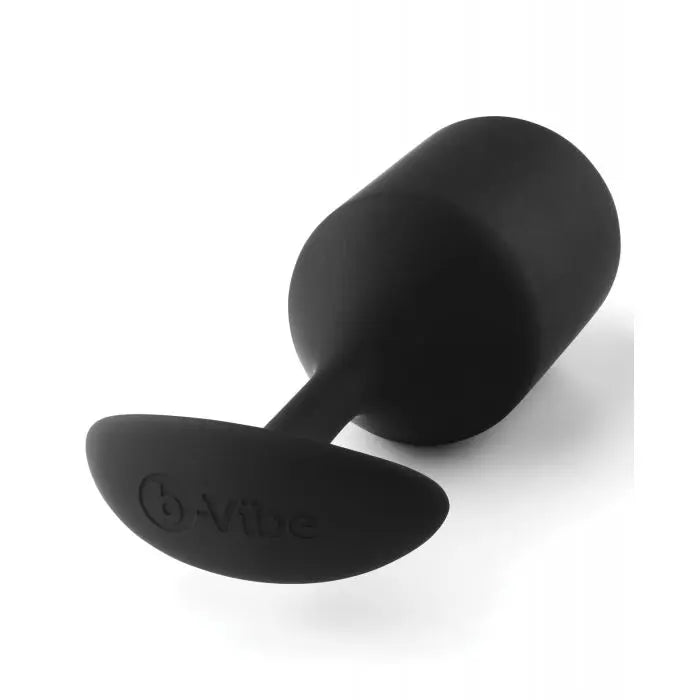 SNUG PLUG 4 | BLACK Weighted Anal Sex Toy Butt Plug  Anal