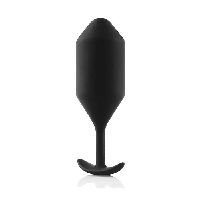 SNUG PLUG 5 | Weighted Butt Plug Sex Toy BLACK Advanced Anal Plug  Anal