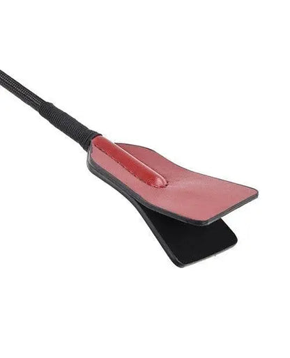 Saffron Tap & Tickle Dual-ended Crop And Silicone Flogger  Impact Play