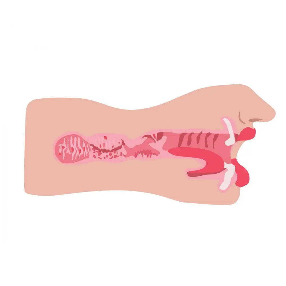 Sarahs Sexy Mouth Stroker  Manual Stroker