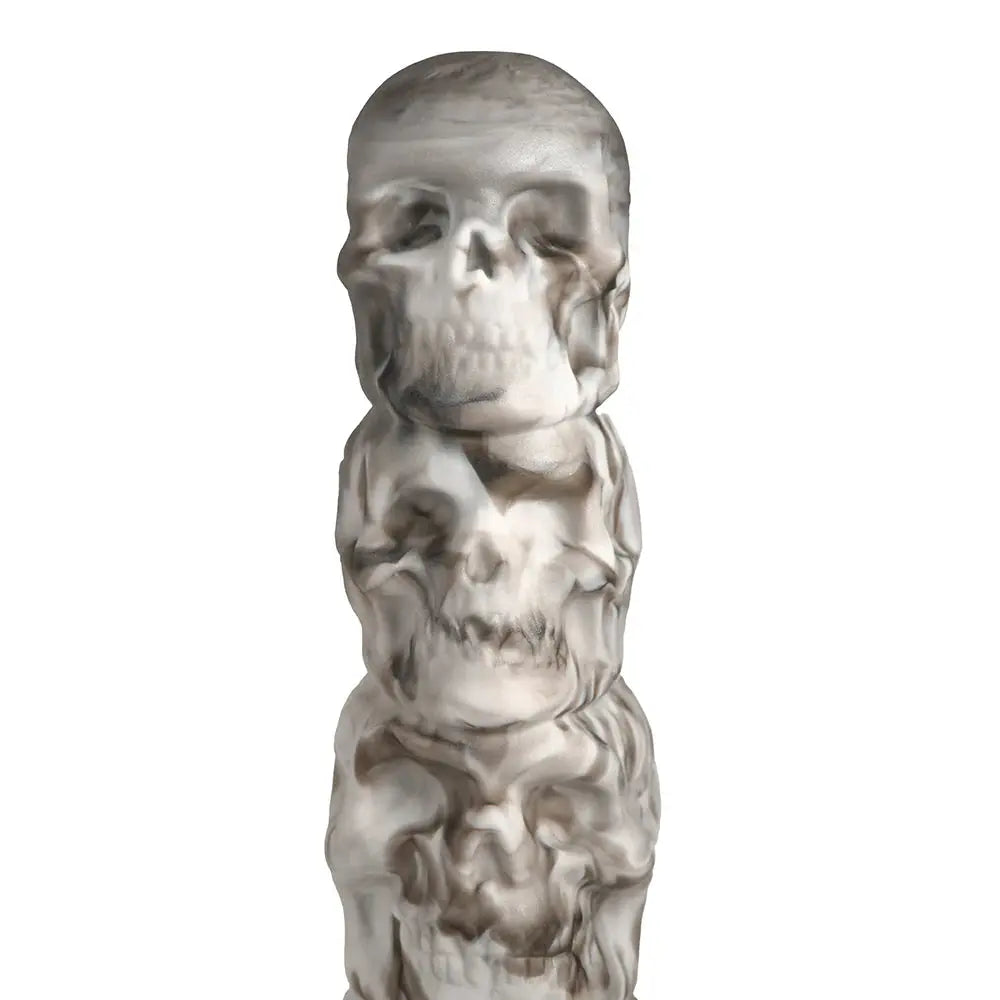 Satanic Dildo Sex Toy Skull Tower of Doom Silicone Dildo - Bound By Desire