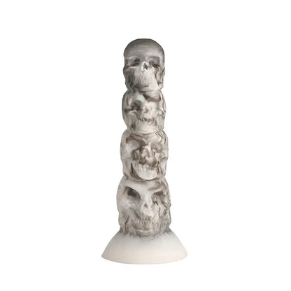 Satanic Dildo Sex Toy Skull Tower of Doom Silicone Dildo - Bound By Desire