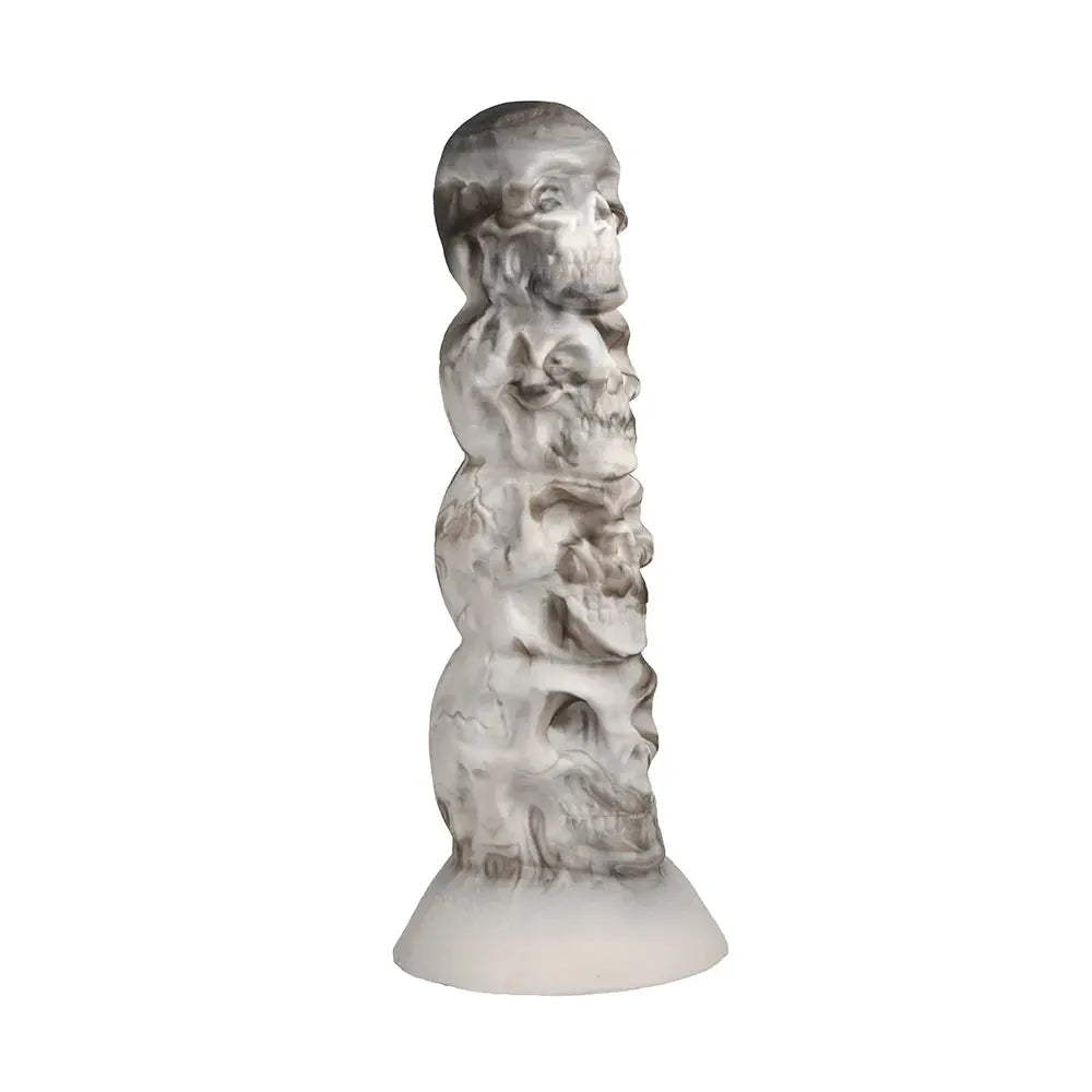 Satanic Dildo Sex Toy Skull Tower of Doom Silicone Dildo - Bound By Desire