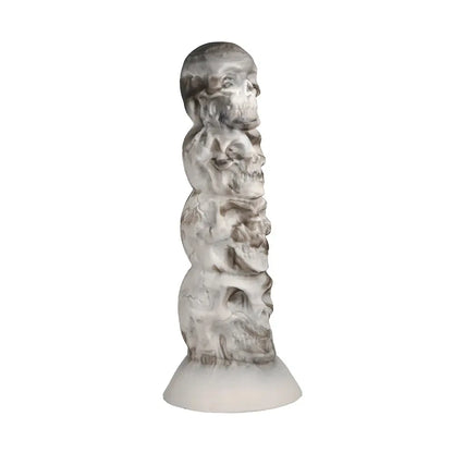 Satanic Dildo Sex Toy Skull Tower of Doom Silicone Dildo - Bound By Desire