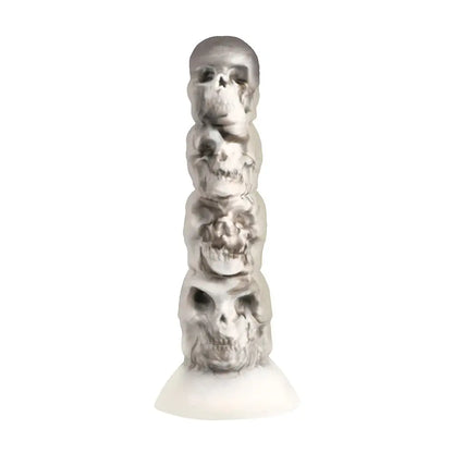 Satanic Dildo Sex Toy Skull Tower of Doom Silicone Dildo - Bound By Desire