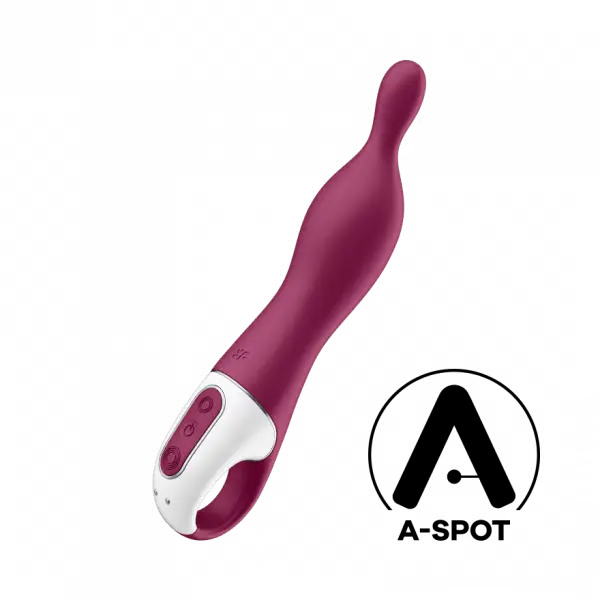 Satisfyer A-Mazing 1 A-Spot Vibrator Sex Toy Berry  Vibrators