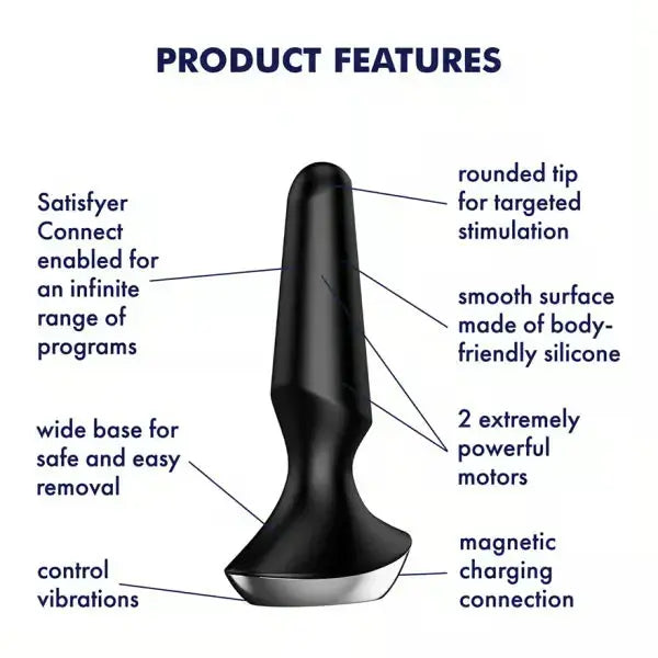 Satisfyer Bluetooth Butt Plug Sex Toy Plug-ilicious 2 Anal Plug  Anal Plug Sex Toy
